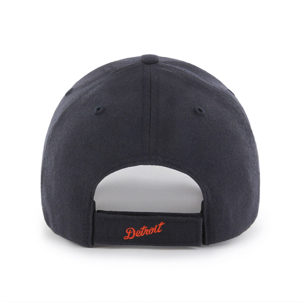 Detroit Tigers MLB 47 Brand Men Navy MVP Adjustable Hat product image 2, provided for visual reference and product detail
