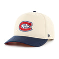Montreal Canadiens NHL 47 Brand Men Natural Two Tone Hitch Adjustable Hat product image 1, provided for visual reference and