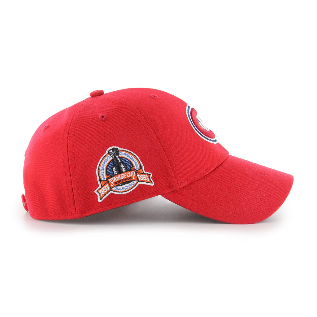 Montreal Canadiens NHL 47 Brand Men Red 1993 Stanley Cup Championship MVP Sure Shot Snapback product image 3, provided for