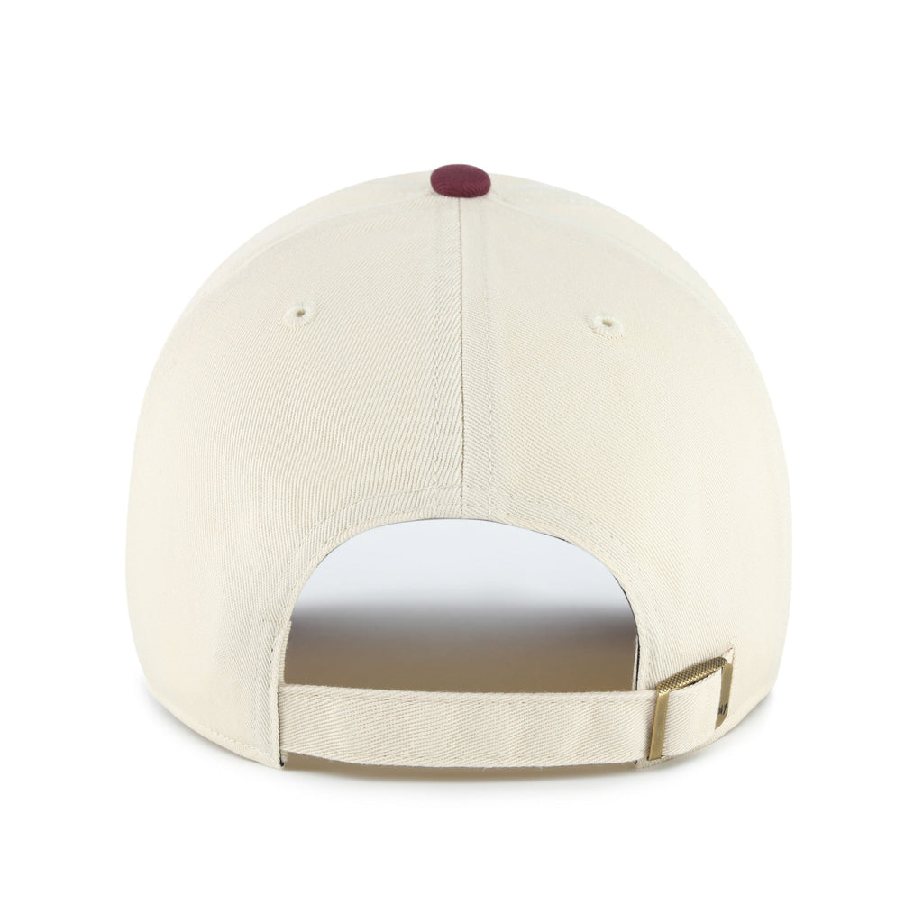 Vancouver Millionaires NHL 47 Brand Men Natural Two Tone Clean Up Adjustable Hat product image 2, provided for visual