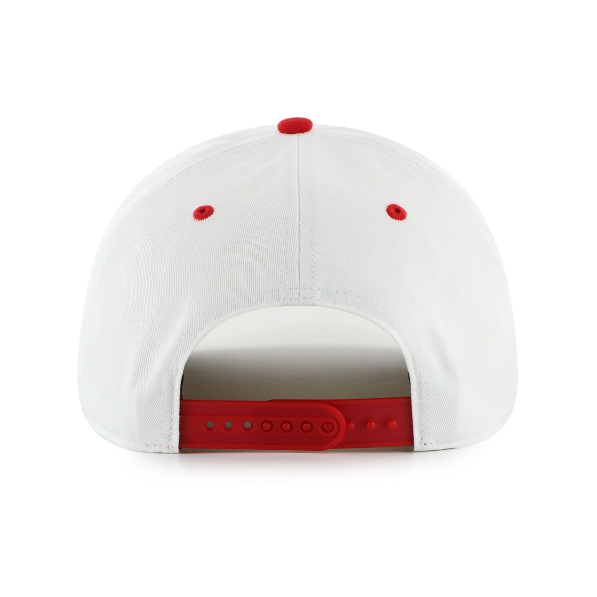 Montreal Canadiens NHL 47 Brand Men White Roscoe Rope Hitch Snapback Hat product image 2, provided for visual reference and