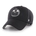 Edmonton Oilers NHL 47 Brand Men Black White MVP Adjustable Hat product image 1, provided for visual reference and product