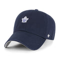 Toronto Maple Leafs NHL 47 Brand Navy Base Runner Ballpark Clean Up Adjustable Hat product image 1, provided for visual