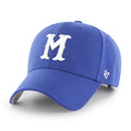 Montreal Royals MiLB 47 Brand Men Royal Blue MVP Adjustable Hat product image 1, provided for visual reference and product