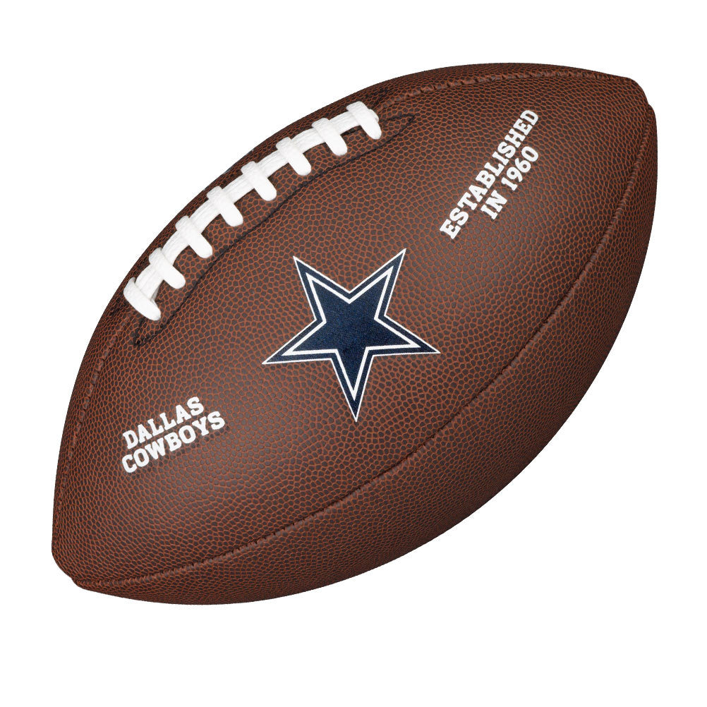 Dallas Cowboys NFL Wilson Official Recreational Premium Composite Football product image 3, provided for visual reference